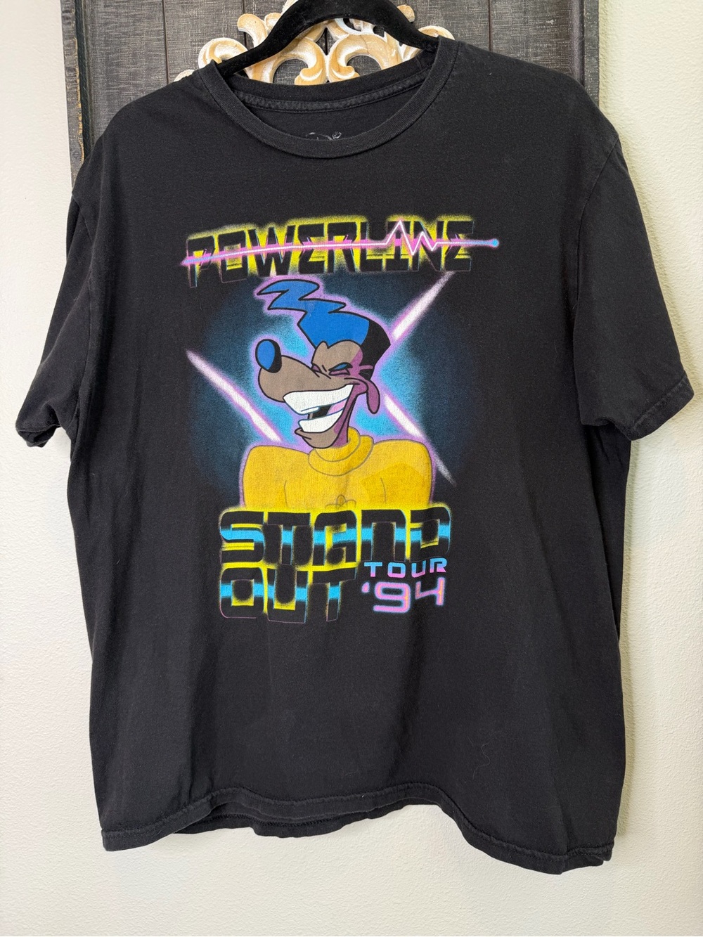 Vintage Powerline Stand Out Tour '94 Graphic Tee - Goofy Movie